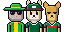 Three Animal Flaggies
